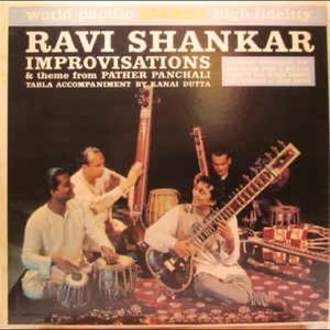 Ravi Shankar vinyl 1962 improvisations theme from Pather Panchali